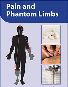 The cover of The War Amps Pain and Phantom Limb resource booklet.